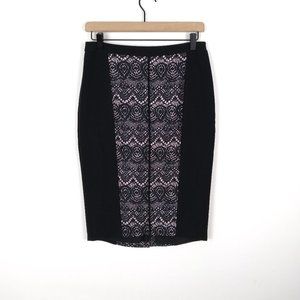 Mossimo Pencil Print Skirt